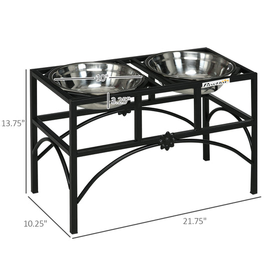 Elevated Double Dog Bowl Stand
