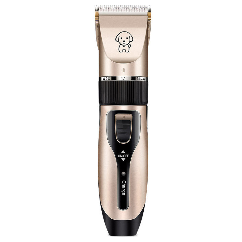 Cordless pet grooming clipper