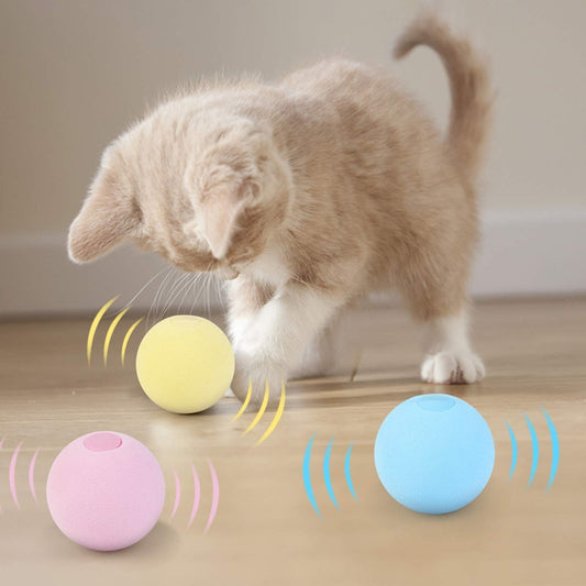 Smart Chirping Cat Ball Toy