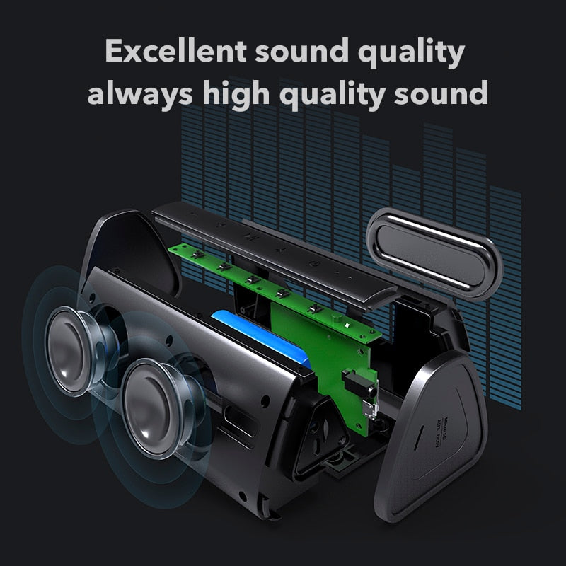 360° Stereo Bluetooth Speaker - Popular Gadget Fun