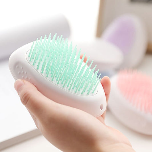 One-Click Self-Cleaning Pet Brush