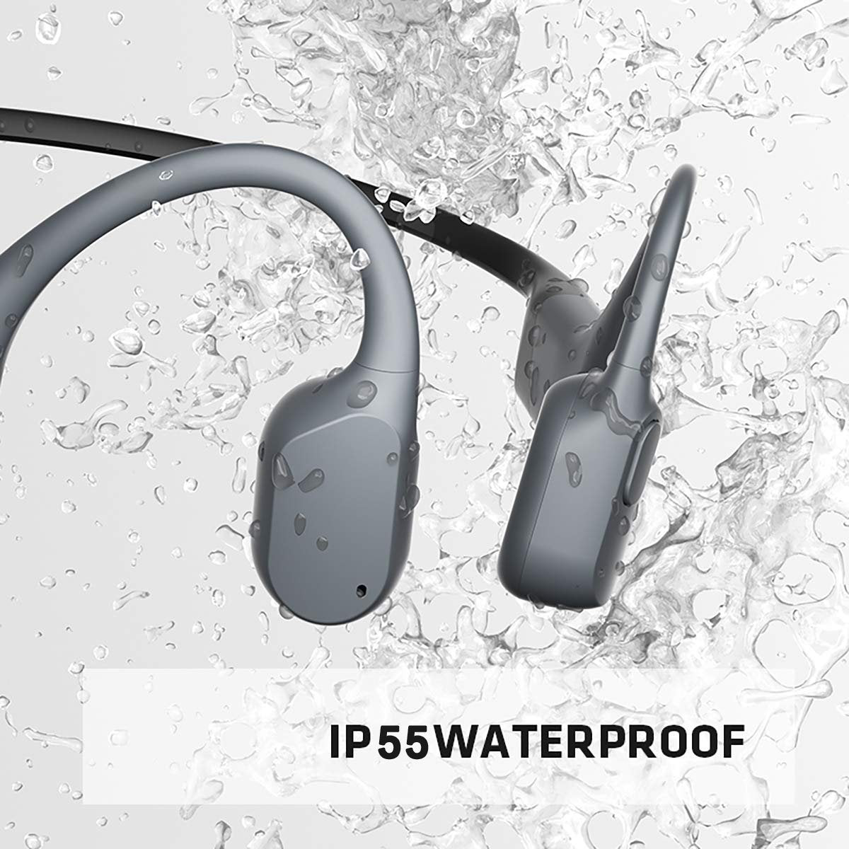 Bone Conduction Headphones - Bluetooth Wireless Headset - Popular Gadget Fun