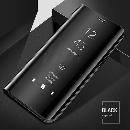 Luxury Smart Mirror Flip Phone Case For Samsung Galaxy - Popular Gadget Fun
