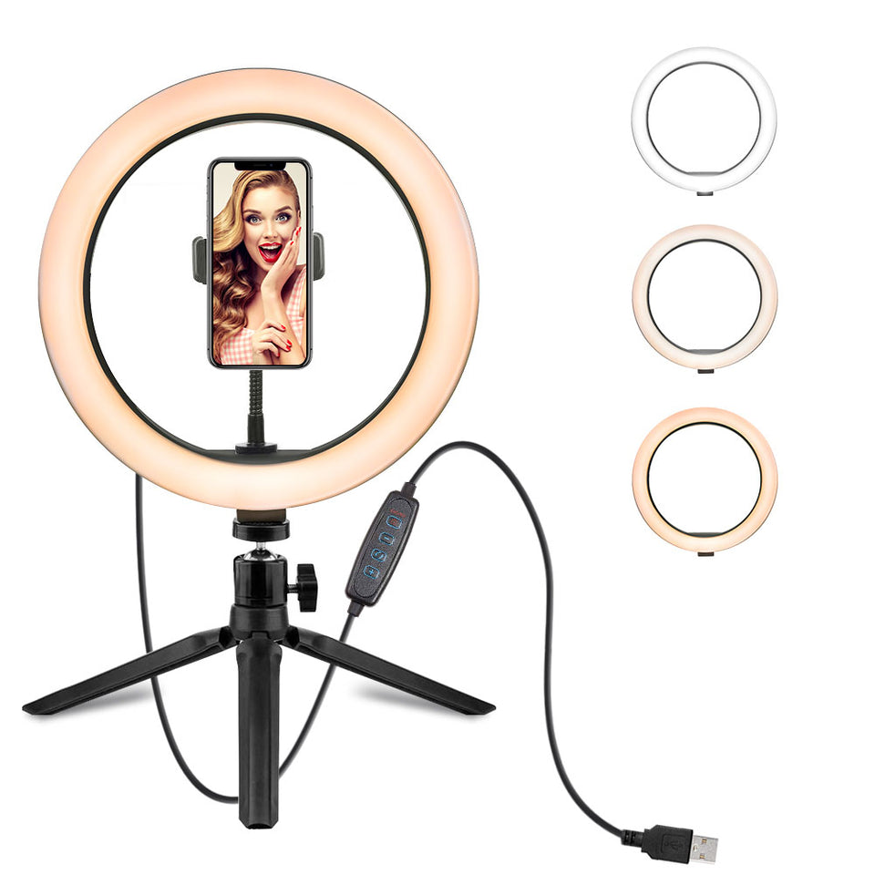 10 Inch  26CM  Ring Light with Stand - Popular Gadget Fun