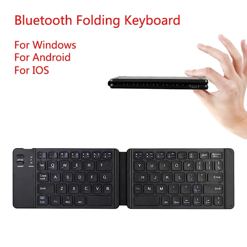 Backlit Folding Bluetooth Keyboard