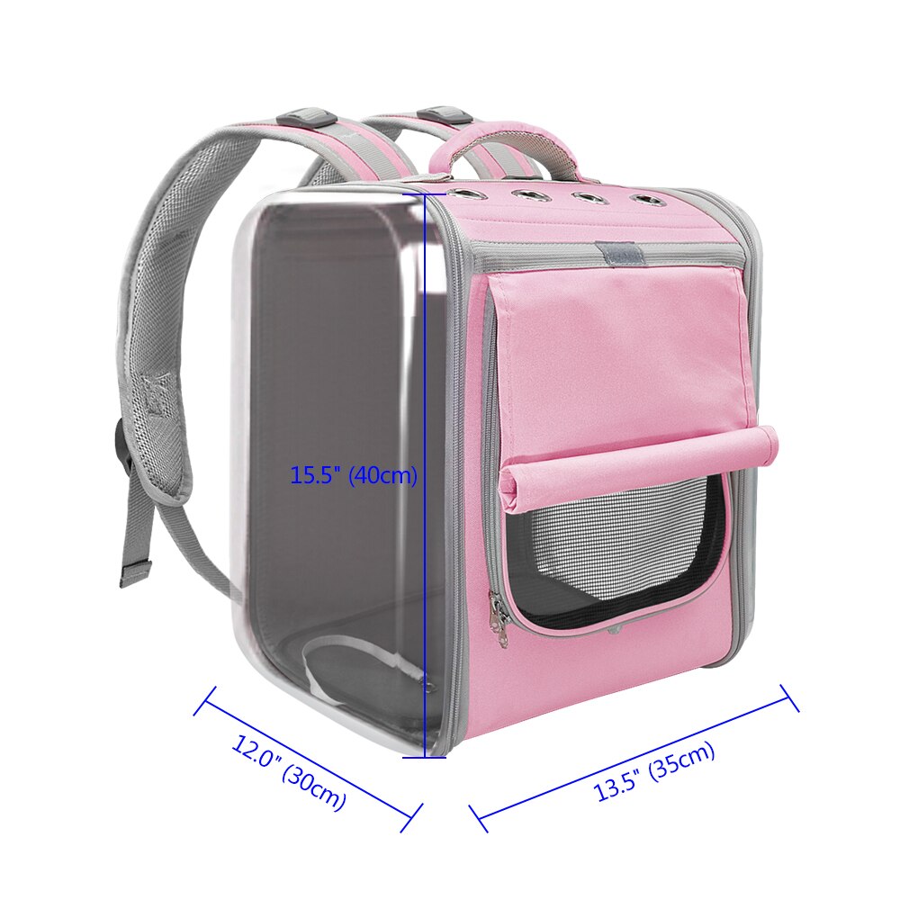 Breathable Pet Backpack Large Transparent Carrying Bag - Popular Gadget Fun