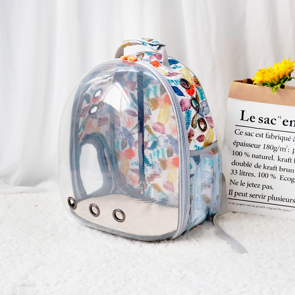 Transparent Cat Backpack Breathable Carrier Astronaut - Popular Gadget Fun