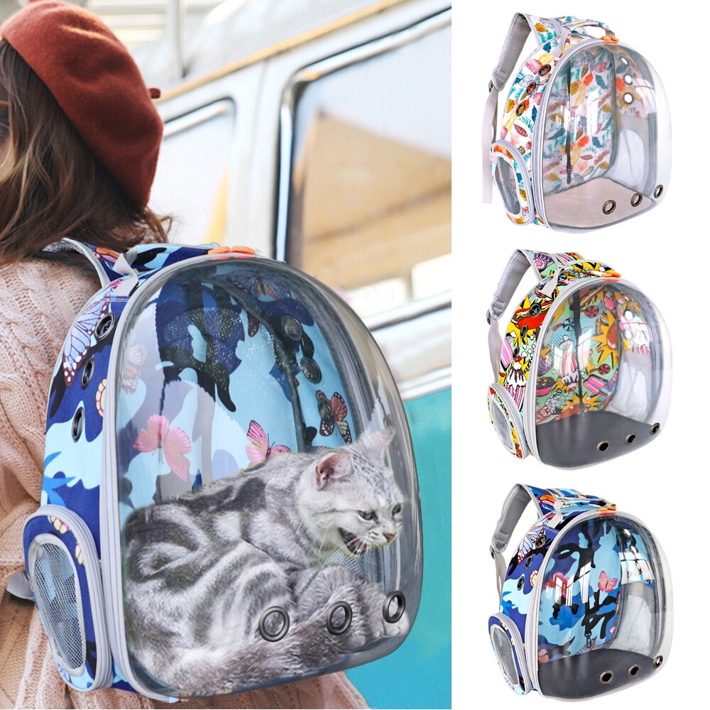 Transparent Cat Backpack Breathable Carrier Astronaut - Popular Gadget Fun