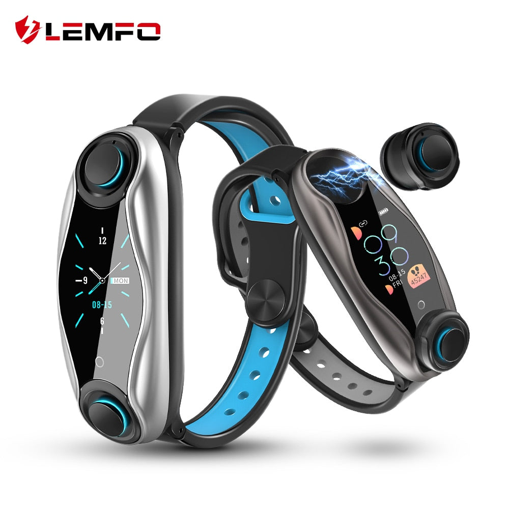 Fitness Bracelet Wireless Bluetooth Earphone 2 In 1 - Popular Gadget Fun