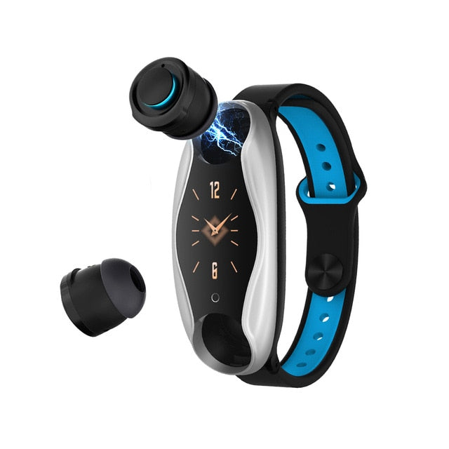 Fitness Bracelet Wireless Bluetooth Earphone 2 In 1 - Popular Gadget Fun
